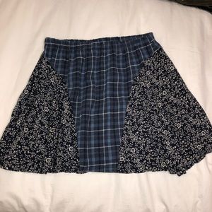 LF mini floral skirt